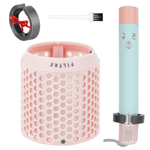 ZEPHBLOW Filter Cage Cover for Dyson Airwrap Outer Filter Cover Attachment Replacement Compatible with Airwrap Attachment Strainer Replacement Pink