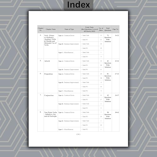 Image of Examcart Bank Clerk & PO English Question Bank Book | 21 Chapters with 2600+ PYQs | Chapter, Type & Level-wise Question | For SBI, IBPS, RRB, NABARD, LIC & All Banking Exams 2026
