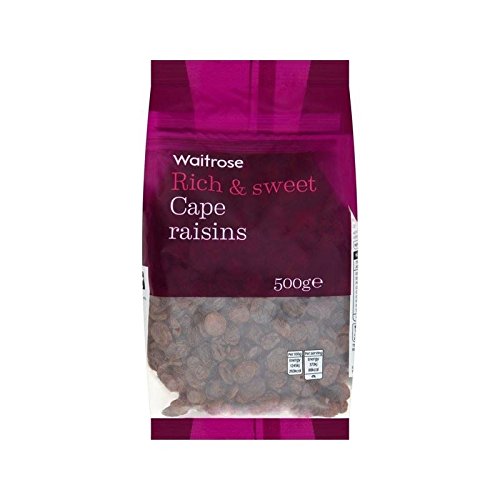Cape Seedless Raisins Waitrose 500g Pack of 6 Grocery