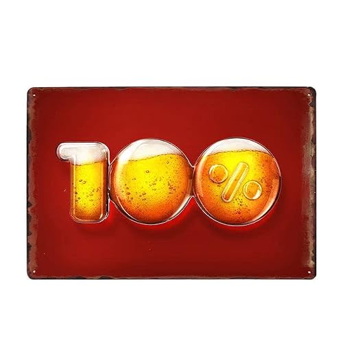 Beer Sign - Metal Tin Sign Retro Vintage Plaque