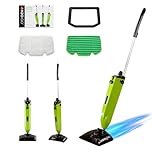 H2O iGO CORDLESS Steam Mop & Steam Cleaner – for Floors, Carpets, Windows, Upholstery, Kitchens & Bathrooms