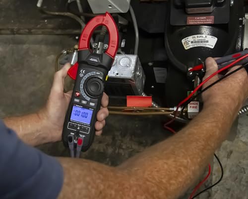 Image of Triplett CM1070 True RMS AC /DC Clamp Meter with Dual Type K and uA for Superheat and Differential Temperature Measurement