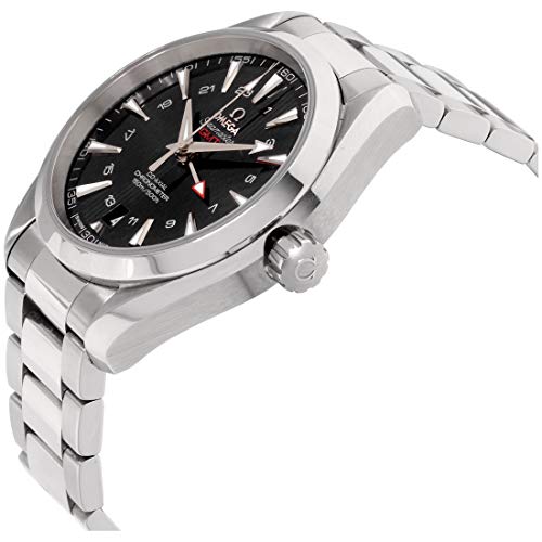 Omega Seamaster Aqua Terra GMT Automatic Black Dial Stainless Steel Mens Watch 231.10.43.22.01.0012