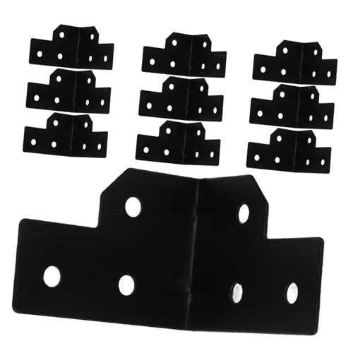 Holibanna Edge Protectors 12pcs Metal Corner Guards Furniture Corner Bumpers Smooth Aviation Grade Plating