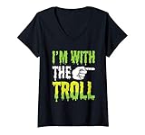 Estoy con el diseño del troll. ¿A ti o a alguien que conoces te encanta Halloween? Bruja Espeluznante Octubre Esqueleto Abejas Insecto Zombi Fantasma Monstruo Animal Murciélago Bestia Boo diseño. Te encantará este diseño. Este divertido diseño es perfecto
