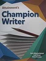 Attainment's Champion Writer 1578619068 Book Cover