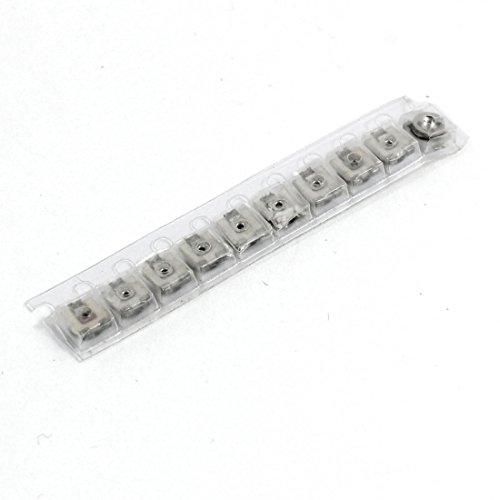 Aexit 10Pcs Square Fixed Resistors 3x3mm 25% 0.15W 10KOhm SMD Potentiometer Single Resistors Trimmer Resistor
