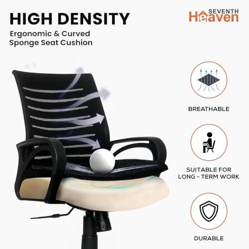 Seventh Heaven Boltt Mid Back Office Chair Black Black Mesh - Image 5