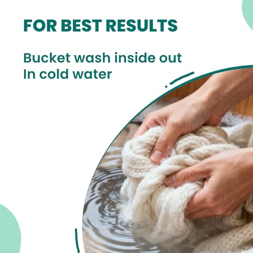 Image of Happi Planet | Wool & Winter Wear Shampoo | Powered by Lint Shield Technology | 500 ML | Reduces Lint & Pilling, Gentle on Wool, Fleece, Velvet, Down, Corduroy | Plant-Based, Eco-Friendly, Non-Toxic