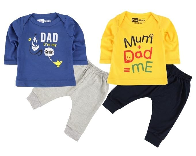 Piku Store Kids Full Sleeves T Shirt And Lower Set Desertcart
