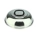 EPNT Coperchio rotondo per barbecue in acciaio inox, resistente, per cottura a vapore 34cm