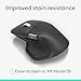 Logitech MX Master 4, Ergonomic Wireless Mouse with Advanced Performance Haptic Feedback, Ultra-Fast Scrolling, USB-C Charging, Bluetooth, Windows, MacOS - Graphite