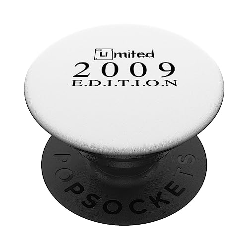 Edición limitada 2009 Cumpleaños 2009 Vintage 2009 PopSockets PopGrip Intercambiable