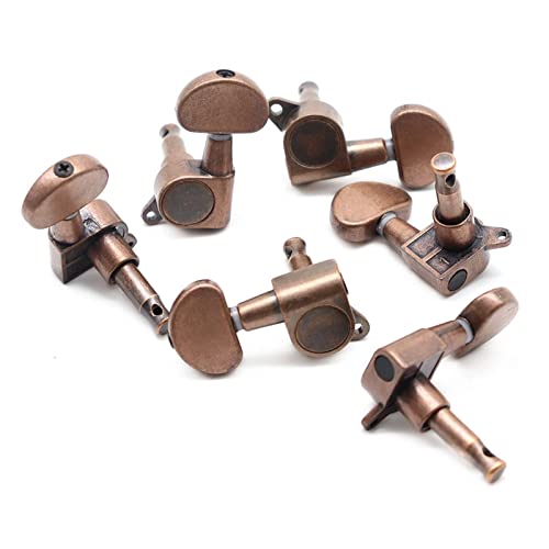 YGYGYG Chevilles De Réglage De Guitare Électrique Accordeurs De Guitare Tête De Machine Bouton À Tête Demi-Ronde 3L3R/6R… - Les Beatles, Paul McCartney, John Lennon, RIngo Starr, George Harrison YGYGYG Chevilles De Réglage De Guitare Électrique Accordeurs De Guitare Tête De Machine Bouton À Tête Demi-Ronde 3L3R/6R… – Image 6