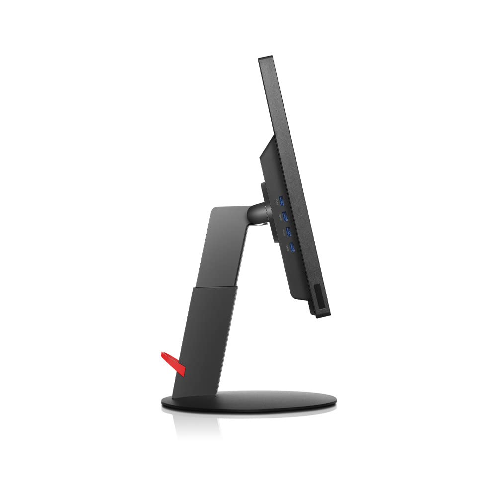 Monitor LCD Lenovo ThinkVision T2424P - 24-calowy IPS 1920x1080 - HDMI Display Port VGA - Regulowana podstawa (odnowiona)