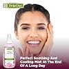 De La Cruz Pure Rose Water Body Mist,Rosewater Spray for Face, Skin & Hair, Rose Toner & Rose Water for Hair Alcohol Free, Paraben Free 8 fl oz (6 Bottles)