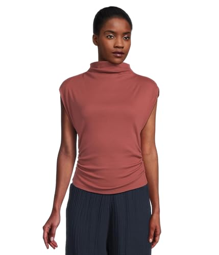 (取寄) マイケル スターズ レディース アマラ モック ネック パワー ショルダー トップ Michael Stars women Amara Mock Neck Power Shoulder Top Muse 41he-3nBwTL.jpg