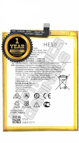 Image of HE50 Battery for Motorola E4 Plus / XT1770 XT1773 XT1771 XT1775 XT1924-3 T1770 Battery with 1 Year Warranty ****(X295)