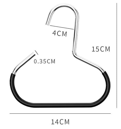 5 Stück Gürtelringe Gürtelhalter, Multifunktionaler Huthalter, Schalhalter, Krawattenbügel mit Wäschehaken, für Organisation von Gürteln, Handtaschen, Schals,Caps & Taschen