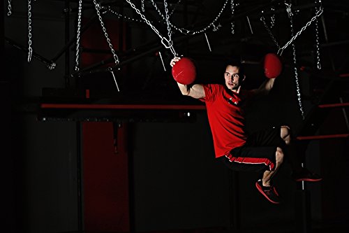 Atomik XXL 9" Ninja Climbing Ball - Hanging Grip Trainer For Forearm Strength, Like American Ninja Warrior