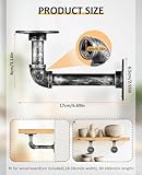 Zoom IMG-2 yaungel staffe per mensole 4pcs Zoom IMG-2 yaungel staffe per mensole 4pcs