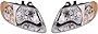 Garage-Pro Headlight Compatible with 2001-2007 Dodge Grand Caravan, Fits 2001-2007 Chrysler Town & Country, Fits 2001-2007 Dodge Caravan, Fits 2001-2003 Chrysler Voyager Driver and Passenger Side SET