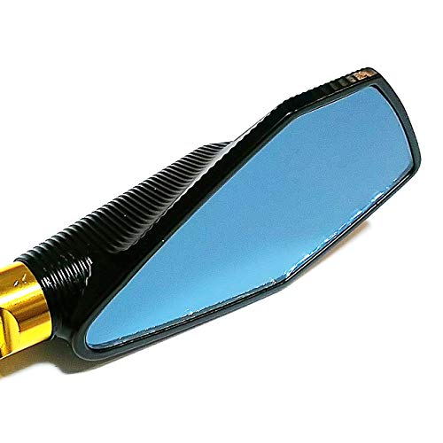✩ミラー過去作品✩ Amazon | バイク ハンドル アルミ ミラー 黒 正ネジ 逆ネジ 10mm 8mm