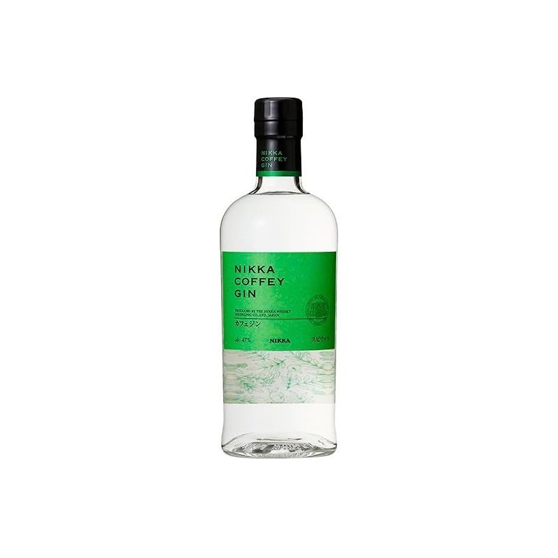 Nikka Coffey Gin 40% Vol. – Ginebra Japonesa de, Destilada en Alambique Coffey, Perfecta para Cócteles Premium y Gin Tonics Sofisticados