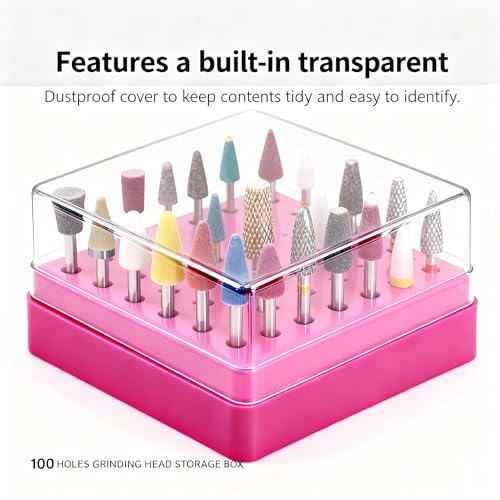 Organizador de Brocas para Torno de Uñas 2 en 1 miniatura 2