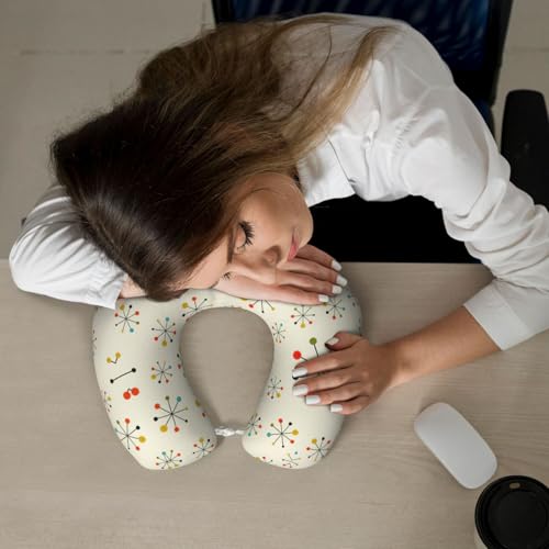 Almohada de poliéster negra tamaño único para cuello miniatura 7