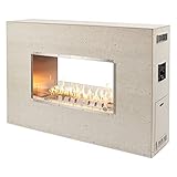 The Outdoor GreatRoom Company Linear Ready to Finish See-Through Fireplace (RSTL-40MLP), Spark Ignition, 40-Inch, Propane
