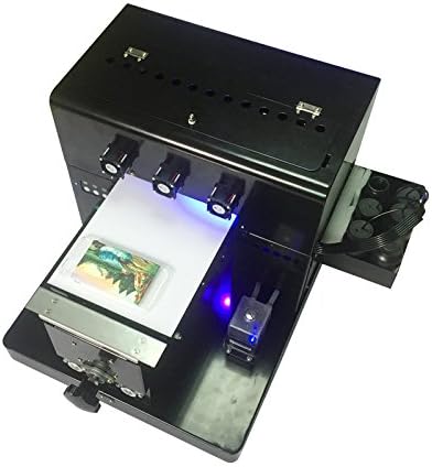 syoon 2018 Small size A4 UV Printer LED with emboss effect Golf UV Flatbed Printer for Phone Case, Glass,Metal,leather,TPU …