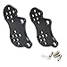 Fully Adjustable 7 Position And Back Adjustable Rear Set Riser Plates Compatible With Automotive Motorcycle Parts SV650 SV650s 1999-2014