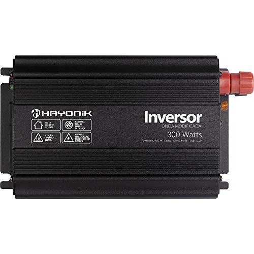 HAYONIK, Inversor Off-Grid Onda Semi Senoidal/Modificada, Potência Nominal 750W, Pico de Partida 150