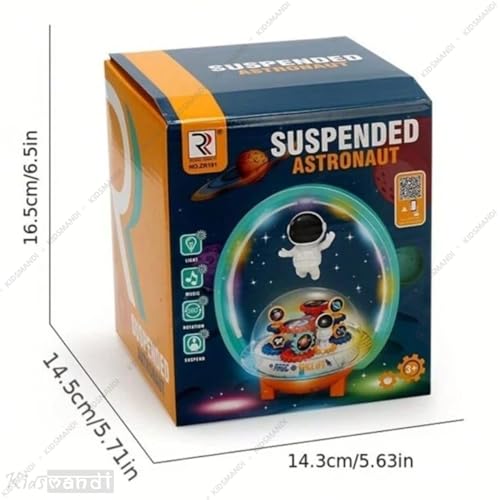 Image of Kids Mandi Magnetic Floating Astronaut Toy | Electric Suspension Space Decor | STEM Science Learning Toy