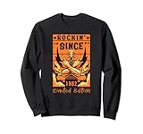 Photo Gallery 40° compleanno hard rockin since 1982 music tees chitarrista felpa Photo Gallery 40° compleanno hard rockin since 1982 music tees chitarrista felpa