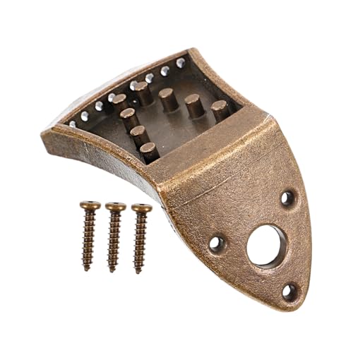 FAVOMOTO Mandolin Part Mandolin Tailpiece Precision Tuning Easy Installation for Enhanced Sound
