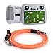 Produktbild VOVMOEYA DJI Mini 3 Pro Gurt, DJI RC Pro Schultergurt für DJI RC/RC 2/Mavic 3/Mini 4 Pro Controller, Hals-Lanyard-Gurt für Drone Zubehör - orange