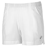 Asics Damen Oberbekleidung Club Shorts, weiß, S, 130255-0001