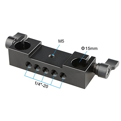 Image of CAMVATE 15mm Rod Clamp Railblock for DSLR 15mm Rail Rig Rod Support System