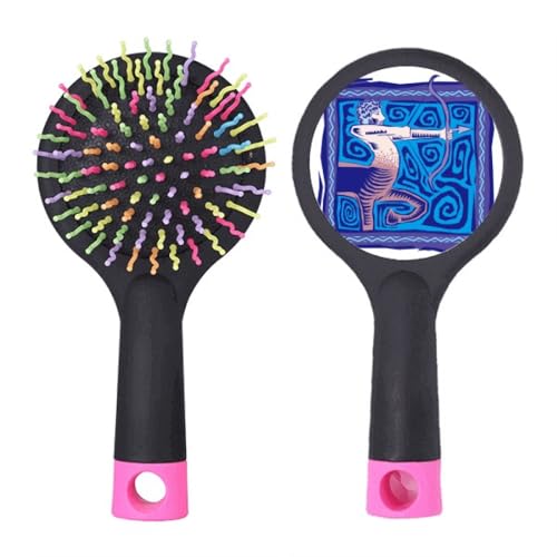 Brosse démêlante anti-nœuds Sagittaire à coussin pneumatique