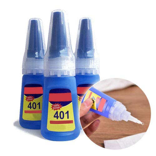 Preisvergleich Produktbild 3 STÜCKE Mehrzweck-Superkleber, starkes flüssiges Gel, mächtiger Kleber, schnelle Fixierung, schneller Klebstoff, stärkerer Superkleber, Reifenpannen-Dichtungskleber, für Keramikglas