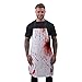 Funny Aprons for Bloody Murder Halloween BBQ Cooking Apron Kitchen Gift