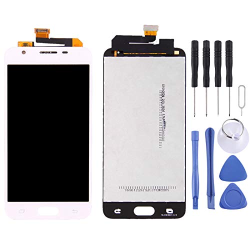 Cellphone Spare LCD Display + Touch Panel for Galaxy On5 (2016) / G570 & J5 Prime, G570F/DS, G570Y LCD Screen (Color : White)