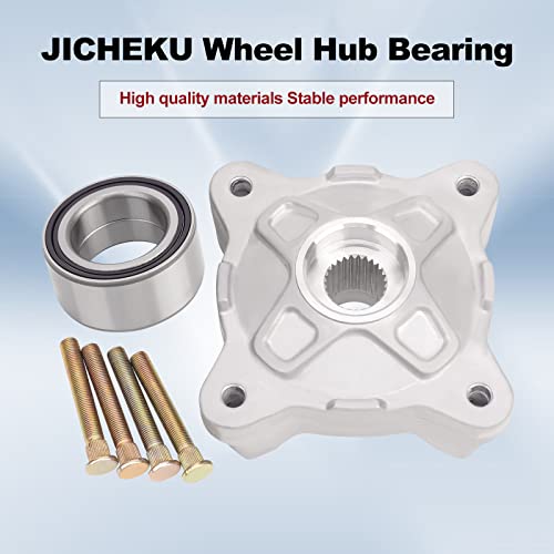 Jicheku 5137219 Front Wheel Hub Bearing Stud Kit Compatible With Polaris Rzr 570 2012-2013;Rzr 570 Efi 2012-2013;Rzr 800 Efi 2010-2013;Rzr S 800 2009-2014 2204717 3514699 7518654 #TOP1