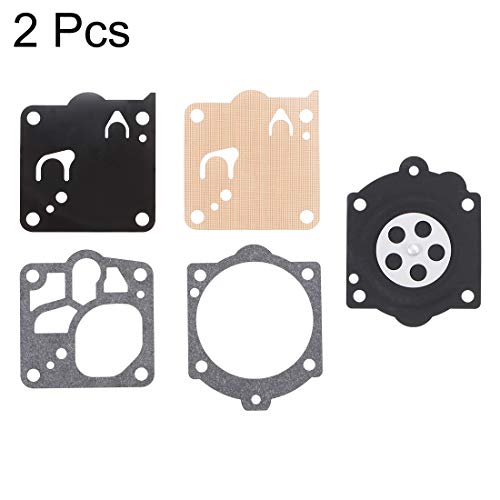 uxcell Carburetor Rebuild Kit Gasket Diaphragm K15-WJ K12-WJ for Husqvarna 3120XP 3120 272 268 61 MS660 066 Walbro Engines Carb 2pcs