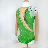 Zoom IMG-2 liuhuo verde ritmica ginnastica costume