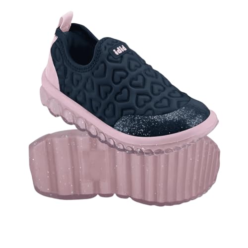 Tenis Infantil Slip On Menina Bibi Roller 2.0 Coração1155236