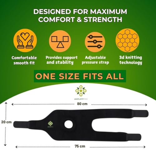 Image of Knee Caps for Women for Pain Relief - Premium Knee Cap for Men Pain Relief - Adjustable Knee Support for women knee pain, Joint Stability, Arthritis, and Injury Recovery -Breathable Design (Pack of 2)