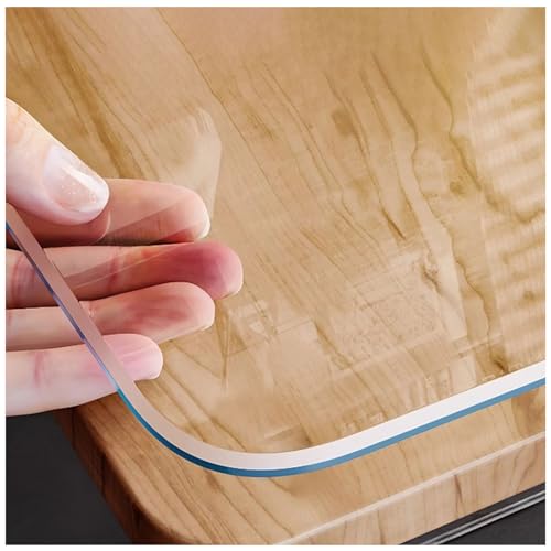 �e�[�u���N���X ���� 55cmx170cm ����1.5mm PVC �e�[�u���}�b�g �N���A �r�j�[�� ���L PVC�� �h�� ����h�~ �������H�f�X�N�}�b�g �e�[�u���J�o�[ �k�݂Ȃ� �̓J�X�^�}�C�Y�\�ł�